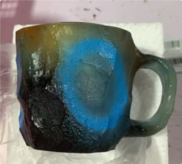 Resin Mineral Crystal Coffee Mugs With Handles - Image 3